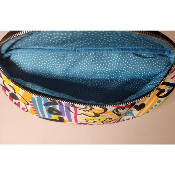 Brighton TL Multi-Color Graffiti Love Half Moon Crossbody‎ Bag - Picture 7 of 7